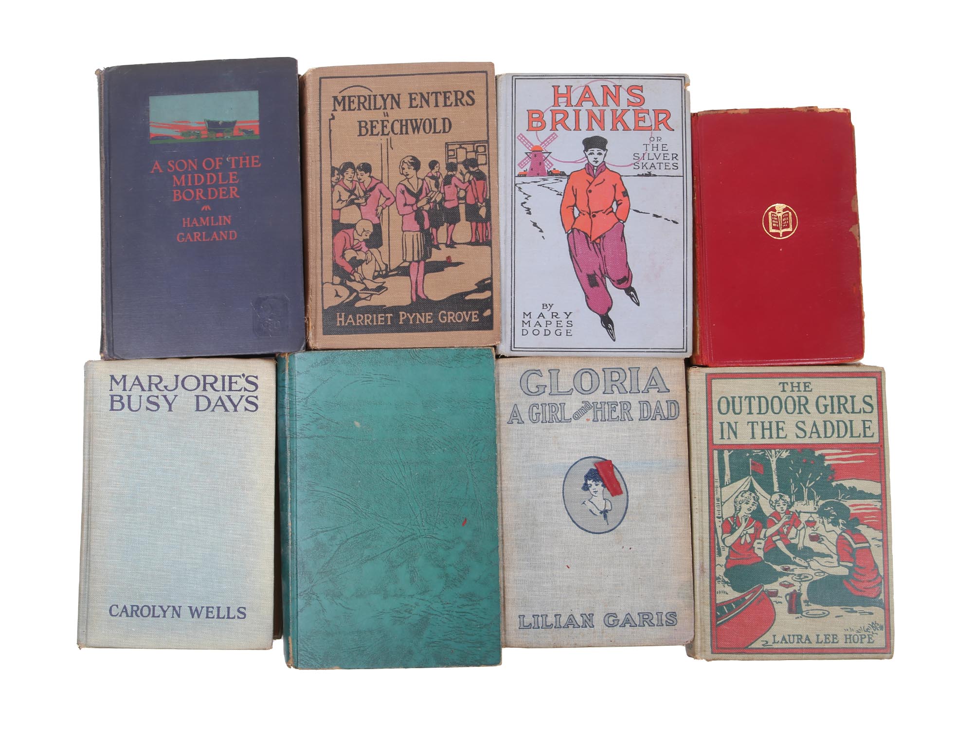 ANTIQUE AND VINTAGE AMERICAN FICTION BOOKS PIC-0